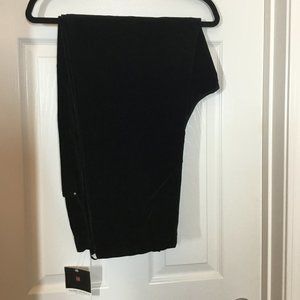 Valerie Stevens II Regal Black Velvet Pants 18W